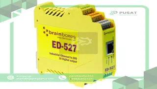 Brainboxes ED-527 I/O Module;Industrial; Ethernet To DIO, Ethernet 16 DO;Wall Mount;ED Series
