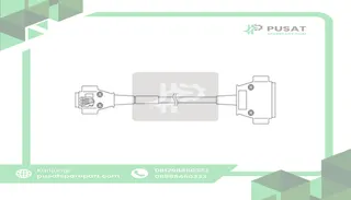 Omron Automation C200H-CN229-EU Accessory; Cable; Programming; 2m; PC to NT2S-SF121/SF122 models PLC