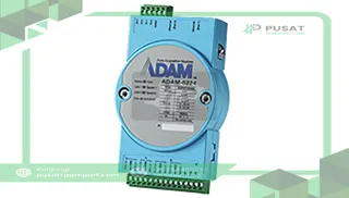 Advantech ADAM-6224-B Industrial Automation, IoT Ethernet I/O, 4-Ch AO/4 Ch DI, Modbus/SNMP/MQTT