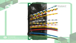 Bihl+Wiedemann BWR2571 AS-i PCB Module, 73 mm x 37, 5 mm, 4I/4O, connecting wires (200mm), thick coated