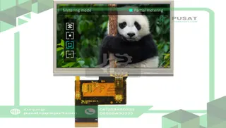 Newhaven Display International NHD-4.3-480272EF-ASXP-T 4.3 inch IPS TFT 480x272 px with Resistive Touch