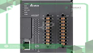 Delta Electronics AS228T-A CPU,NPN out put,1xEthernet,2xRS-485 ports,1xUSB port,1xMicro SD interface,CAN