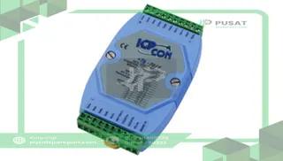 ICP I-7018 MODULE,THERMOCOUPLE INPUT, 8 CHANNELS, 16 BITS.