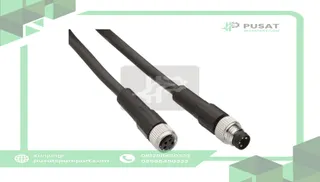 Schneider Electric TCSXCN1FNX3E BUS CABLE,STRAIGHT,M12-B,FEMALE-WIRE, 3M