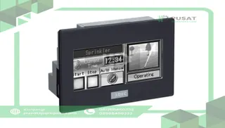 IDEC Corporation FT1A-M14KA-B PLC/Touch HMI,24VDC,3.7 STN Mnchrm,14 I/O,Source In,Trnstr Sink Out,Black Bezel