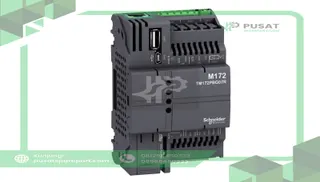 Schneider Electric TM172PBG07R PLC, HVAC, 2 In, 6 Out, Modbus, CAN USB RS485 RJ45 Ports, Modicon Series