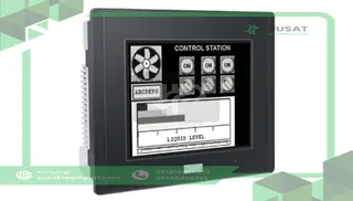 IDEC Corporation HG2G-SB22TF-B Operator Interface 5.7in Monochrome Ethernet 24VDC Black Bezel HG2G Series
