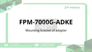 Advantech FPM-7000G-ADKE Industrial Monitor, Accessories, Adapter bracket, Model FPM-7000 4:3