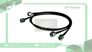 Hirschmann BAT-CLB-15 N M-F Cable, Low Signal Loss, 15 Meters, N Male to N Female, 943903515