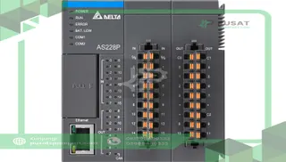 Delta Electronics AS228P-A CPU,PNP output,1xEthernet,2xRS-485 ports,1xUSB port,1xMicro SD interface,CAN