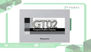 Panasonic Industrial Automation AIG02MQ05D HMI Touchscreen 3.8in Monochrome 240 x 96 Pixels 5VDC GT Series