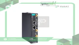 Moxa UC-2222A-T-EU Arm-based wireless DIN-rail IPC, Cortex-A53 dual-core 64-bit, APAC LTE, wLinux