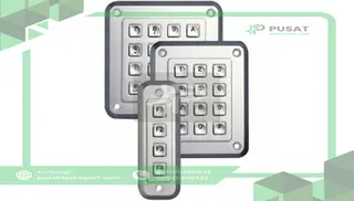 Storm Interface 1K160103 Keypad;Anti-Vandal;16Key;Calculator;Chromed Die-Cast Zinc;IP65;Permanent Legends