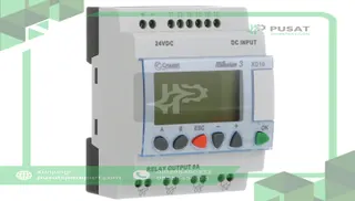 Crouzet 88970141 Controller,PLC,Sup-V 24DC,6 Analog/Digital In,4 Relay Out,DIN Rail/Panel Mnt