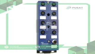 Bihl+Wiedemann BWU2645 AS-i Digital I/O Module, IP67, M12, 4I/4O