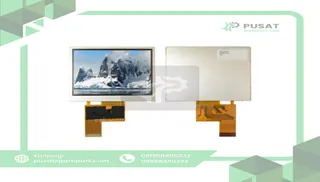 AZ Displays / RS PRO ATM0430D12 4.3in TFT LCD Display,480 x 272, 500 nits, RGB, 40 pin