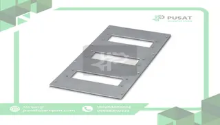 Phoenix Contact 1415242 Module Plate;Stainless Steel;3 Openings, Mounting Screws and Seal Included