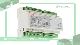 MEAN WELL PLC-DPLC-32ET PLC Expansion Module, 16 Digital Inputs, 24Vdc, PLC-DPLC Series