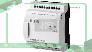 Eaton - Cutler Hammer EASY-E4-DC-12TCX1 Base Unit fro Nano PLC, 124 VDC, Transistor, Screw, easyE4 Series