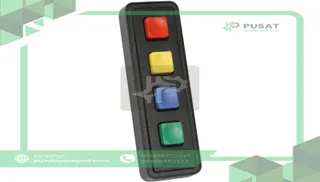 Storm Interface 7202-0400203 Keypad;Rugged;4 Key;IP65;Non-Illuminated;Color Coded (Red, Yellow, Blue, Green)