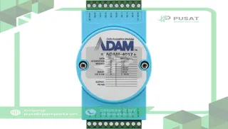 Advantech ADAM-4017+-F Remote Io Module, 8 Ch Analog In, Modbus, 3000 VDC Iso, adrxo, ADAM-4000 Series