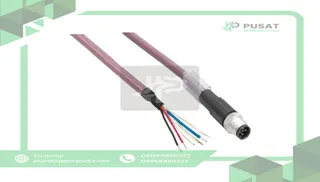 Schneider Electric TCSXCNDFNX3V CABLE,STRAIGHT,M8-4P, FEMALE-WIRE, 3M