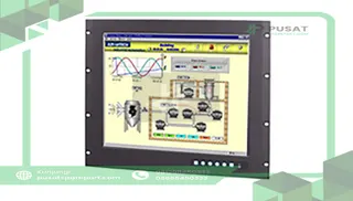 Advantech FPM-3191G-R3BE Industrial Monitor, 9U 19 SXGA Industrial W/Resistive Touchscreen COMBO