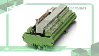 Phoenix Contact 2979472 Output Module, 32 Miniature Relays, 24VDC, 1NO, Plugged, VARIOFACE