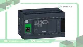 Schneider Electric TM241CE24U Controller, Logic, 24IO, Transistor NPN, Ethernet, Modicon M241
