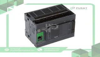 Schneider Electric TM241CEC24U Controller, Logic, 24IO, Transistor NPN, Etherne t, CAN Master, Modicon M241