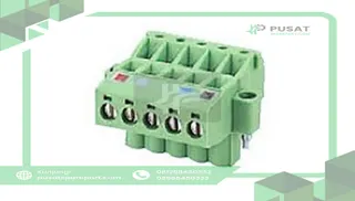 Omron Automation XW4B-05C4-TF-D Connector, Multi-Branching, Screw Type, Same-Direction Insertion and Wiring