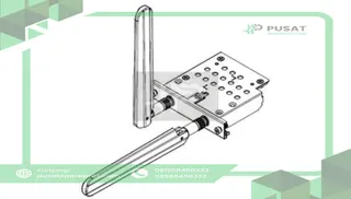 Schneider Electric HMIYP6MPWF wireless module, Harmony P6, Expansion option, WiFi/Bluetooth 2x antennas