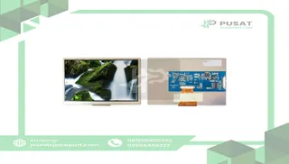 AZ Displays / RS PRO ATM0700L6B 7.0" TFT LCD Display 800 X 480 LVDS Transmissive, LVDS