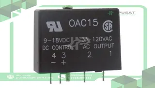 Sensata - Crydom OAC-15 Module, AC Output, Digital, Black, 15 VDC, 10 mAdc (Typ.), 2.5 mA (RMS), 3 A