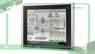 Advantech WOP-212K-NAE HMI Display, 12 in LCD, 3 x Serial, Ethernet, 2 x USB, 64 MB, WOP-200K Series