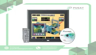 IDEC Corporation SMARTTOUCH-4GHP Starter Kit, HG3G 12.1in, High Performce, Touch, Black Bezel, Software/PS/Cable