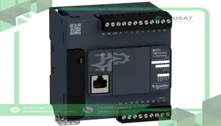 Schneider Electric TM221C16U CONTROLLER M221-16IO TR.NPN,24V DC, an output current of 0.5A