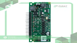 Bihl+Wiedemann BWR2591 AS-i PCB Module, 73 mm x 37,5 mm, 4I/4O, wiring pins, angled