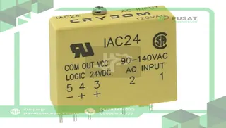 Sensata - Crydom IAC24 Module,Input,Analog,90 to 140,Sup-V 5VDC,16mA Cur-In,0.6" Series Series,PCB Mnt
