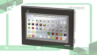 Omron Automation NB7W-TW01B HMI Display 7" TFT Touch 800x480 Pixels24VDC USB Host Ethernet NB Series
