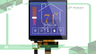 Newhaven Display International NHD-4.0-480480AF-MSXP-CTP Display, 4.0inch Square MIPI IPS TFT With CTP, 480 x 480
