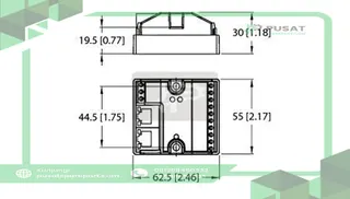 Turck FEN20-4DIN-4DXN Multiprotocol I/O module,4 in/4 in or out Channel,18-30VDC,BEEP Master or Slave