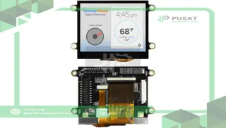 Newhaven Display International NHD-3.5-320240FT-CTXL-CTP HDMI TFT Module, 3.5in, Sunlight Readable, Standard, Touch, EVE2 Series