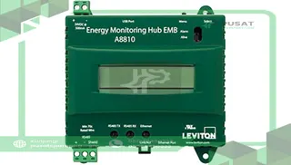 Leviton A8810 ENERGY MONIT HUB EMB MODBUS/TCP/ETHERNET