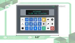 Maple Systems OIT4165-A00 Terminal OIT4165A W/2X20 VFD