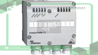 Bihl+Wiedemann BWU1254 AS-i Analog Input Module, IP65, PG, 4AI (Pt100)