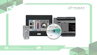 IDEC Corporation KIT-FC6A-24-RA-HG1G Starter Kit FC6A PLC 24 IO 120VAC HG1G Series 4.3" TFT 65K 60W Power Supply
