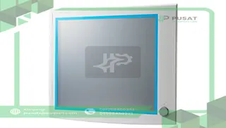 Advantech FPM-5191G-R3BE 19" SXGA industrial LCD Monitor with VGA, DVI-D, resistive T/S