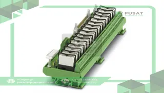 Phoenix Contact 2979498 Output extension module;16 miniature relays;1 PDT each plugged for 24VDC