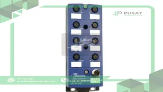 Bihl+Wiedemann BWU3895 ASi Digital I/O Module, IP67, M12, 4I/4O